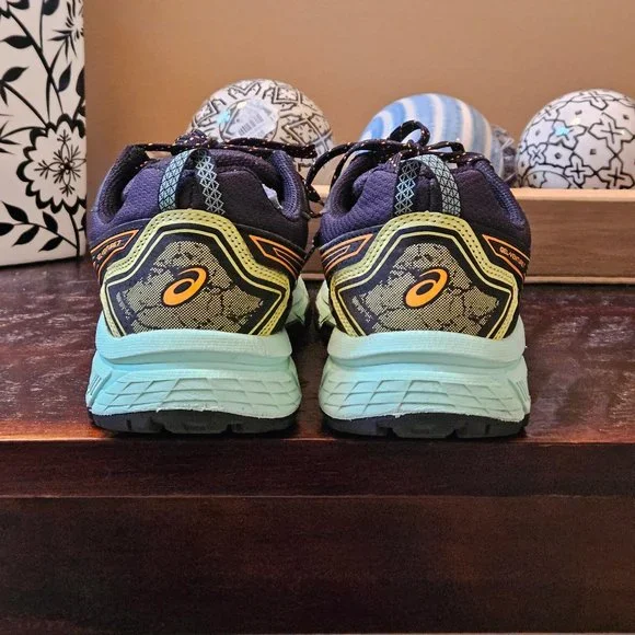 Asics Women's GEL Venture-7 Running Shoes, Black, Sz 9 - Picture 5 of 16